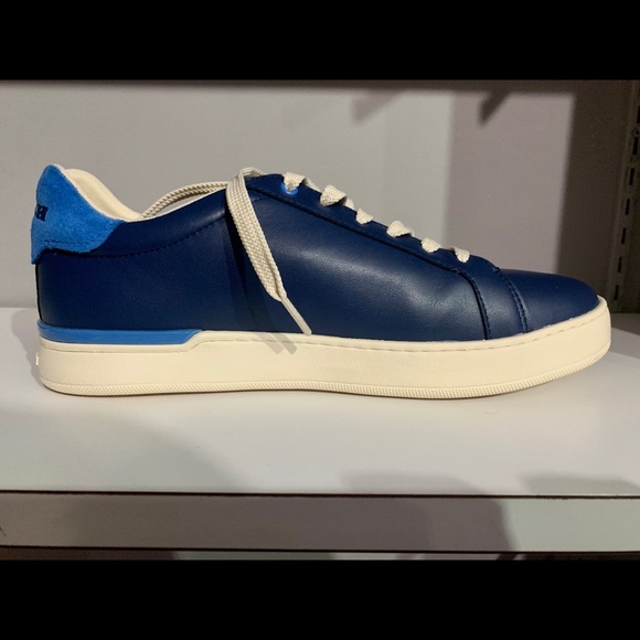 Navy Blue Coach Sneaker - Picture 2 of 5